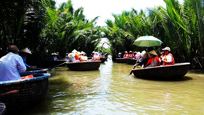 round boat in Hoi An tour