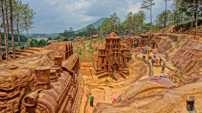 Clay village in Dalat Clay village
