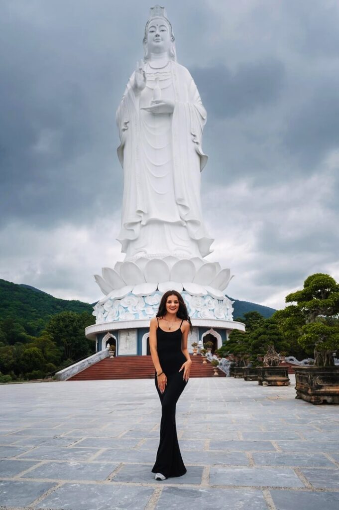 Pagoda Linh Ung w Da Nang