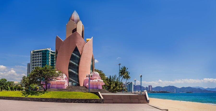 Wieża i plaża Nha Trang