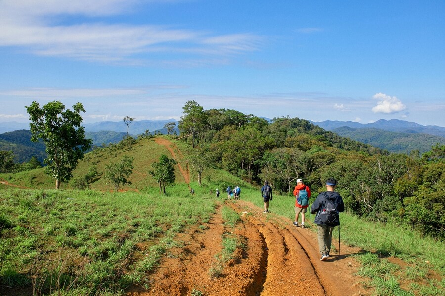 iść na trekking