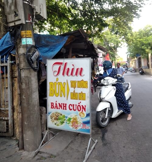Quán bún thịt nướng Thìn