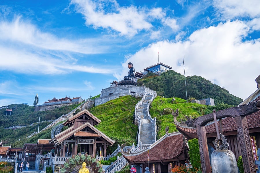 Đỉnh Fansipan ở Sapa Việt Nam