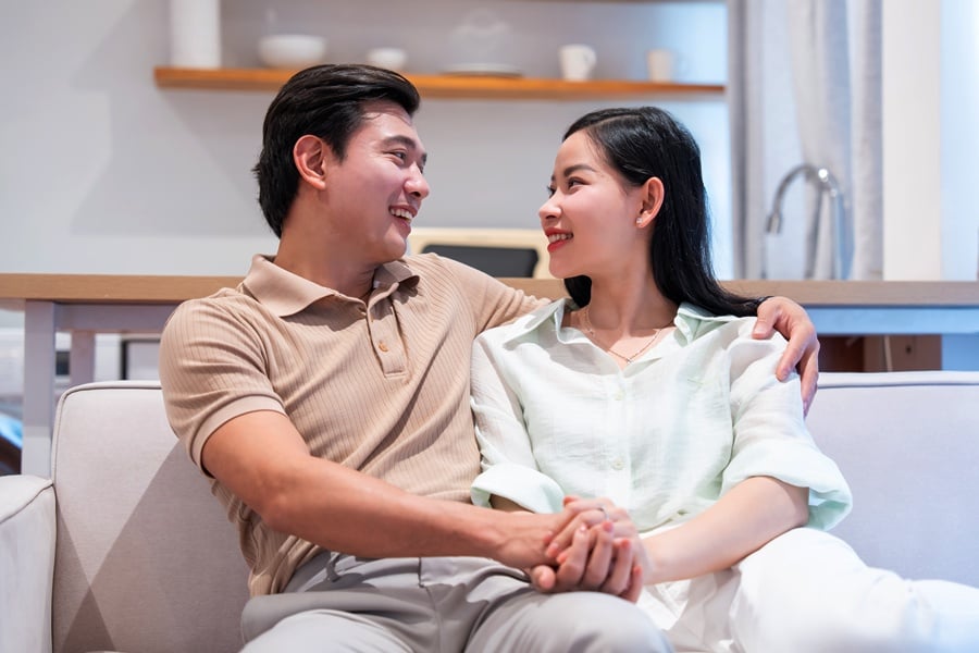 Một đôi vợ chồng hạnh phúc