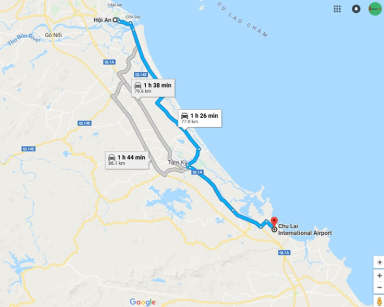 Nearest Airport to Hoi An City and 2 Other Airfields to Check