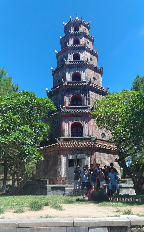 Thien Mu Pagoda in Hue City