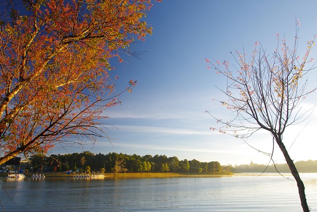 Xuan Huong Lake in Dalat Vietnam