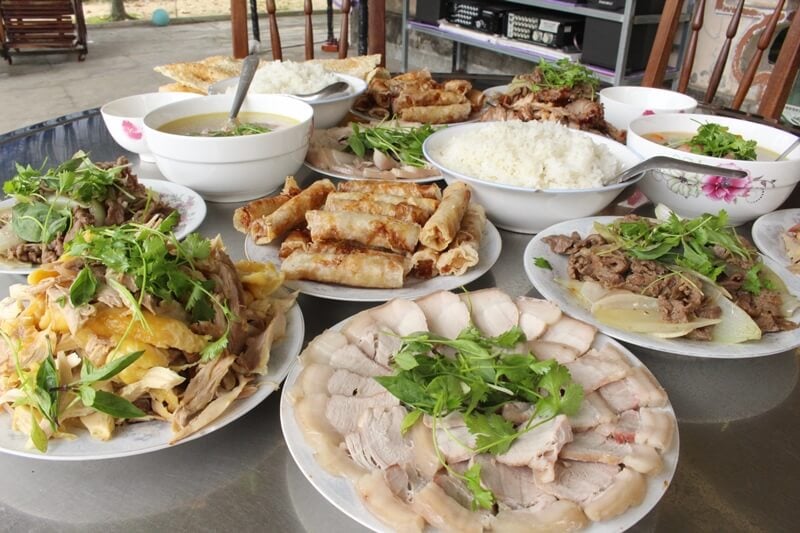 Vietnamese meal