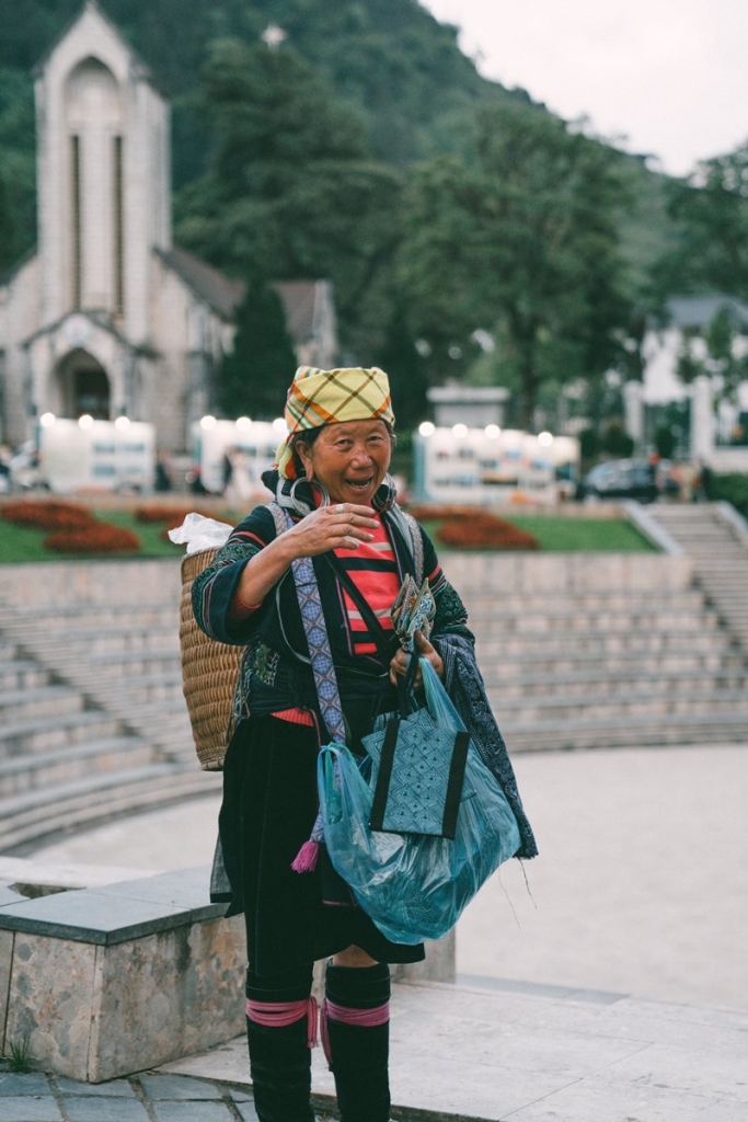 local person at sapa church