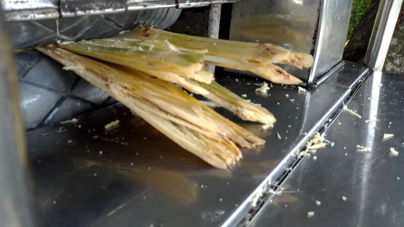 making sugarcane juice in vietnam