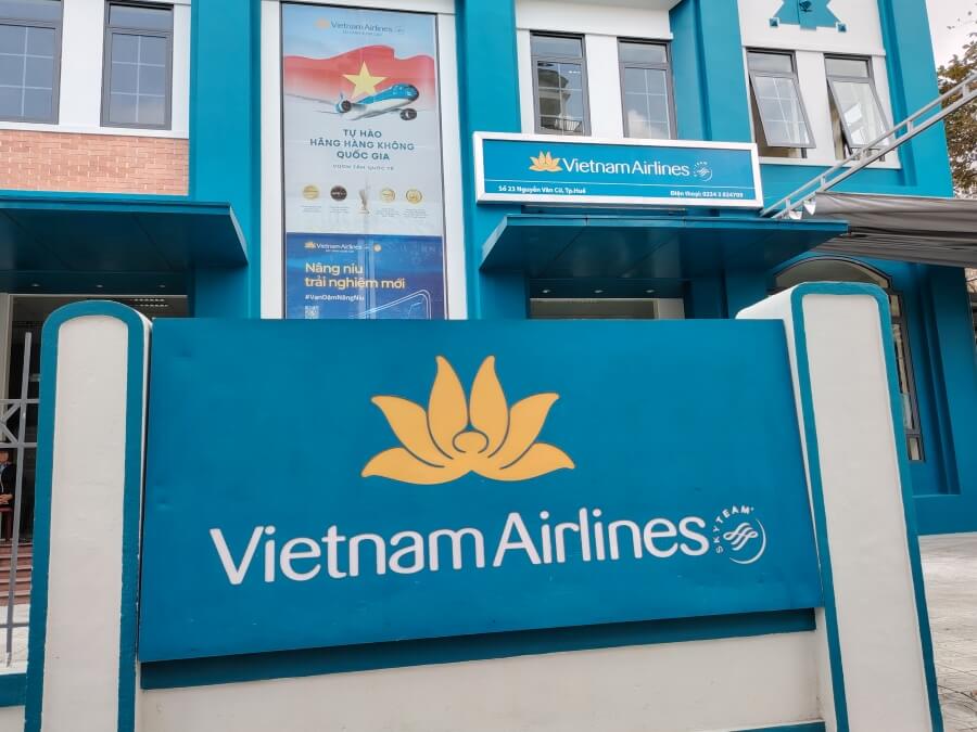 An office of Vietnam Airlines