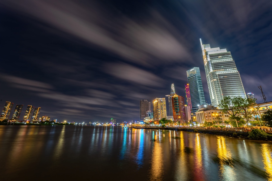 Ho Chi Minh City is the biggest city in South Vietnam.