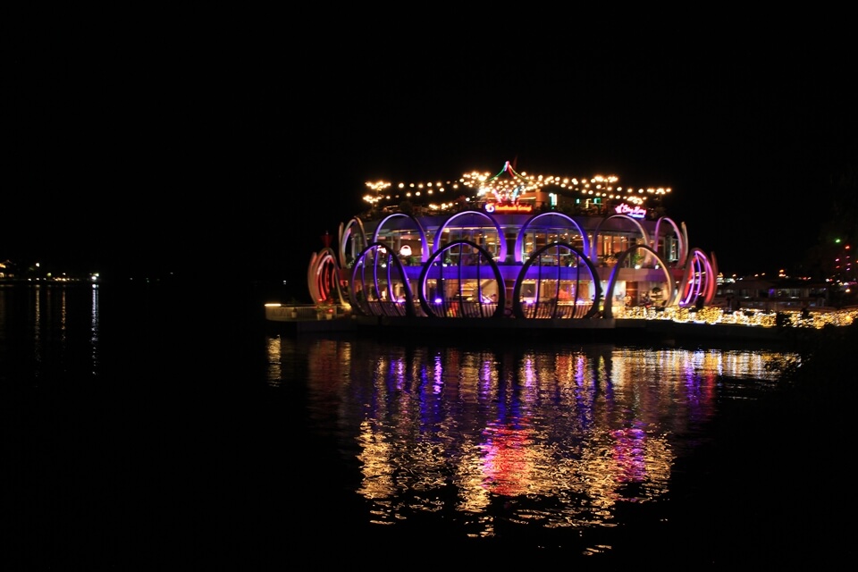 Colorful night on the Perfume River