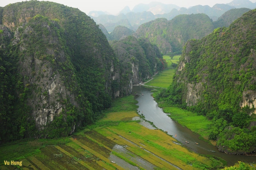 Ninh Binh in North Vietnam