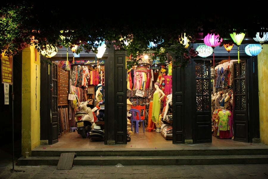 A tailor Shop in Hoi An Old Town