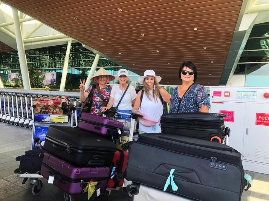 Guest group of Beverly Godding from New Zealand