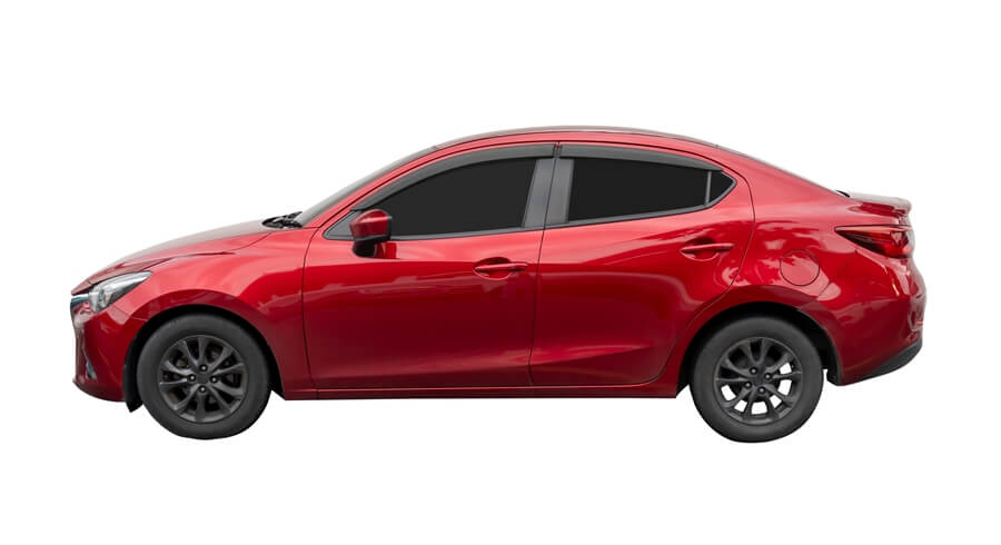 Modern sedan car used for private rental in Nha Trang, offering comfort for city trips and airport transfers