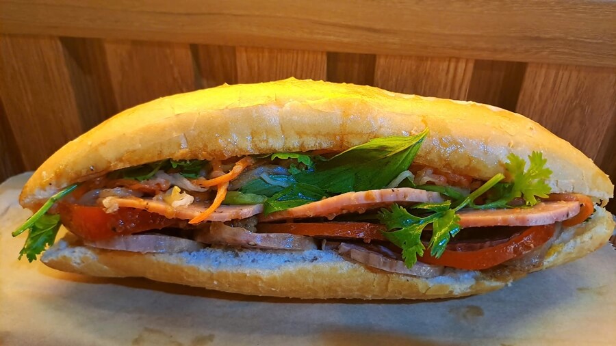 Vietnamese Banh Mi, iconic street food sandwich from Vietnam