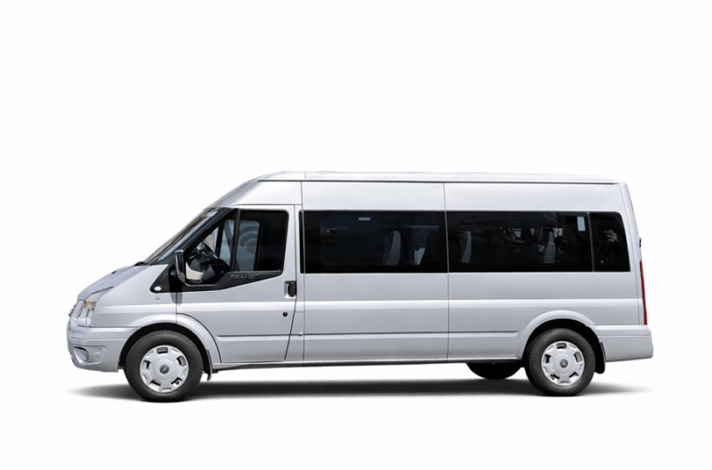 16-seat van for group transfer to Vung Tau