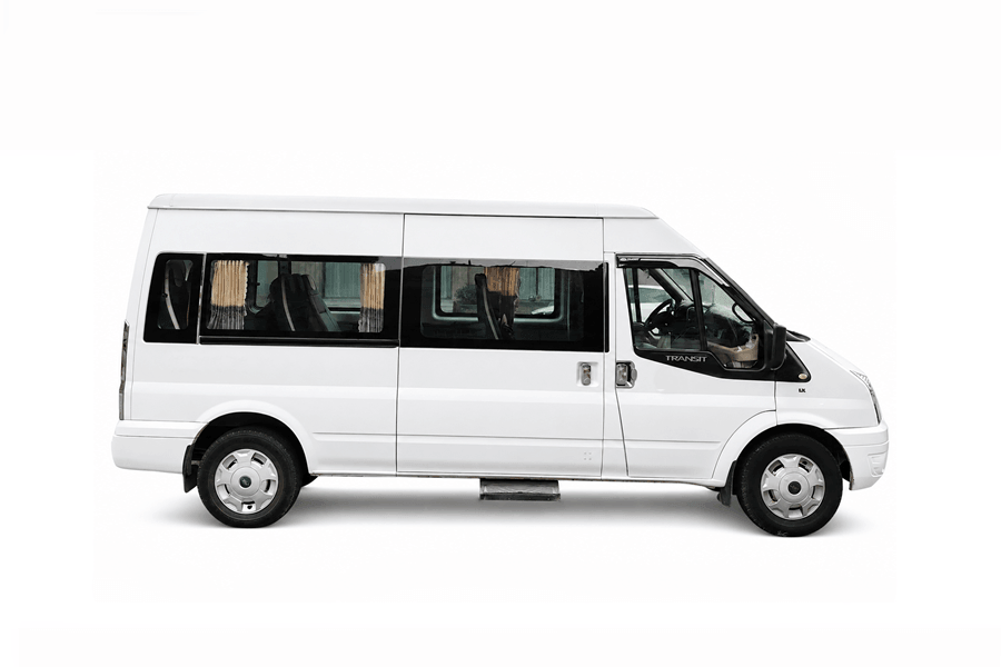 Van rental with driver for families and small groups in Vietnam