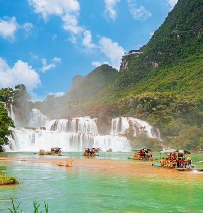 Visit Ban Gioc Waterfall in Cao Bang